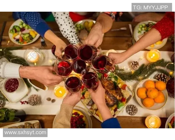 足球明星欢聚一堂碰杯庆祝的卡通形象展现友谊与激情